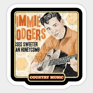 Jimmie Rodgers 4 Design Sticker